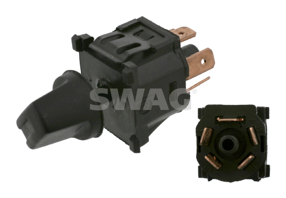 SWAG 30 91 4078 Blower Switch, heating/ventilation for VW